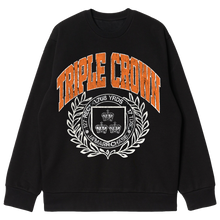 Load image into Gallery viewer, Triple Crown Seal Crewneck Black - PRE-ORDER
