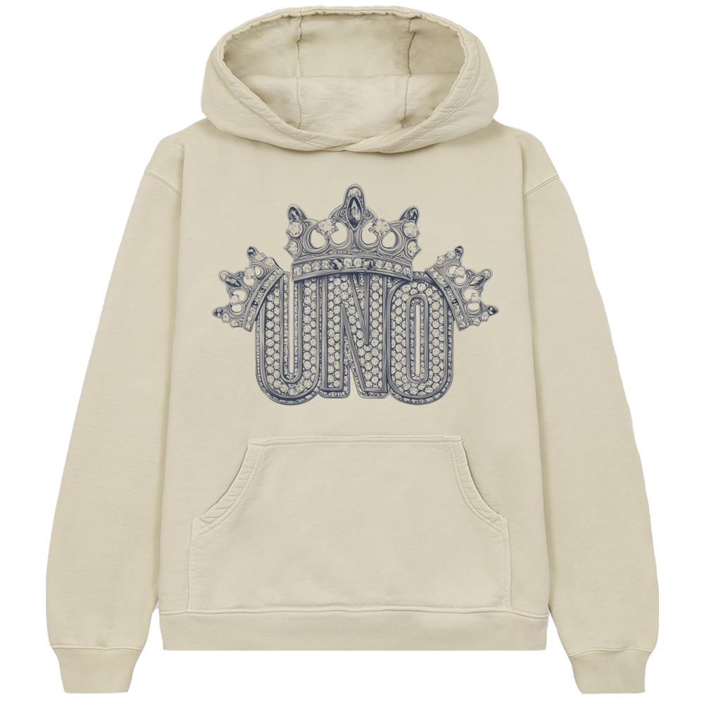 UNO Crowns Hoodie Cream - PRE-ORDER